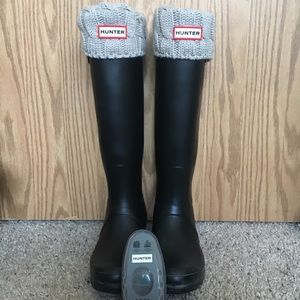 Shoes | Hunter Boots Matte Black 